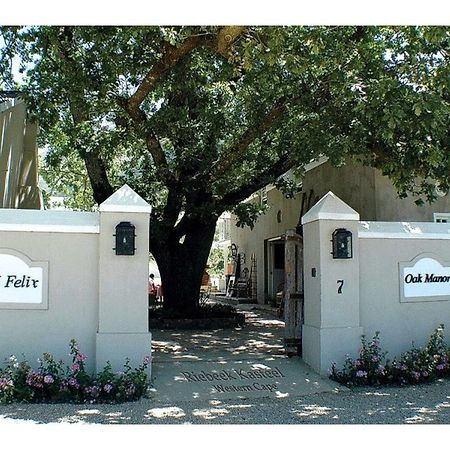 Hotel Old Oak Manor Riebeek-Kasteel Exterior foto